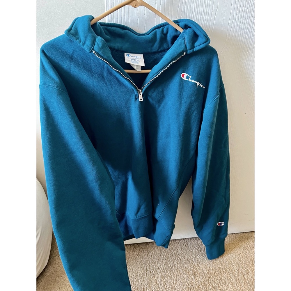 Champion Oversized Reverse Weave 1/4 zip